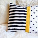 Cushion - Quilted Pillow -..